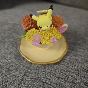 Pokemon Floral Cup Collection " 1. Pikachu " Re-Ment Figure Japan pocket monster